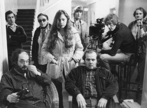 On the set of The Shining