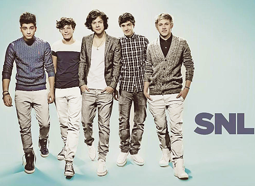  One Direction on SNL♥