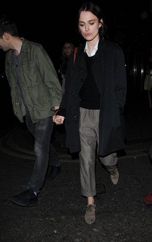  Out in London - April 4, 2012