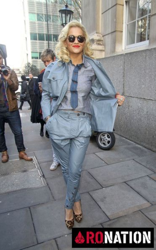  Rita Ora - Out In Londra - February 19, 2012