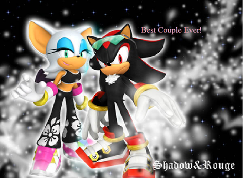  Shadow and Rouge 壁紙