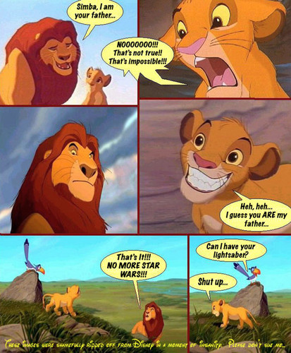 Star wars and the lion king