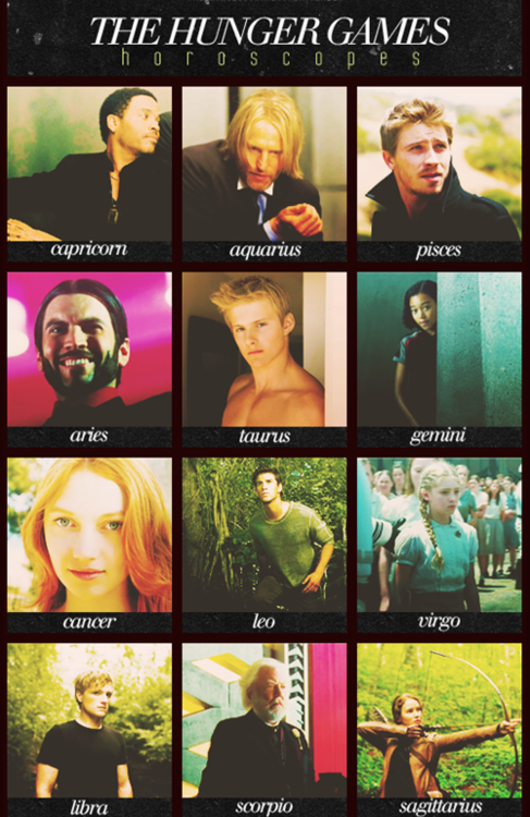 The Hunger Games Horoscopes!