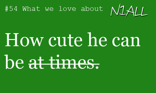 What We tình yêu About Niall Horan