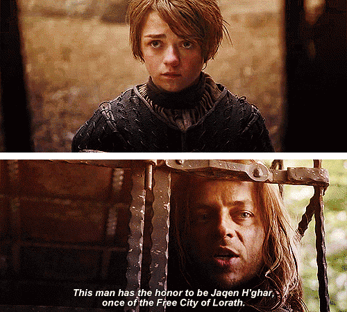  Arya Stark & Jaqen H'ghar