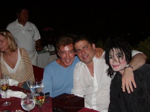 michael with his friends