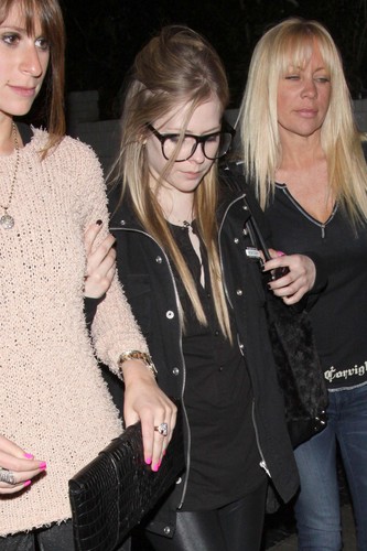  Arriving at Madeo Restaurant / Leaving chateau Marmont 11.04.12