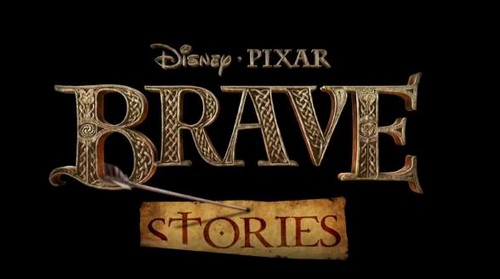  Brave Stories: Merida - Arrow Hits the Word 'Stories'