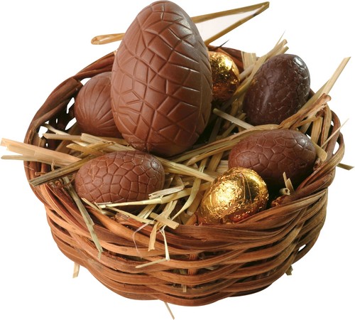  chocolate Easter Egg