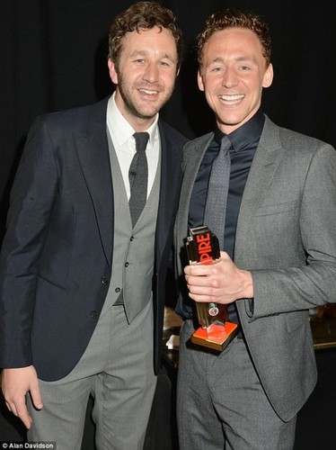  Chris O´Dowd & Tom Hiddleston March, 12 2012 <3