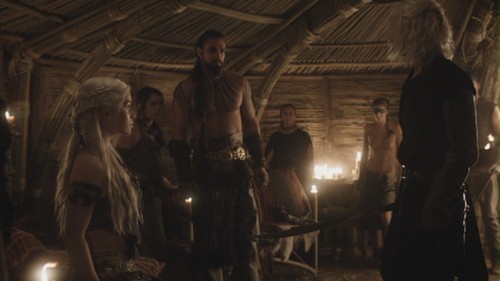  Daenerys and Viserys with Drogo