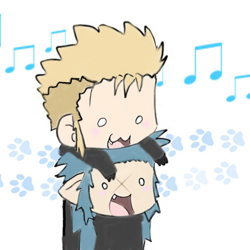  Demyx and his puppy!