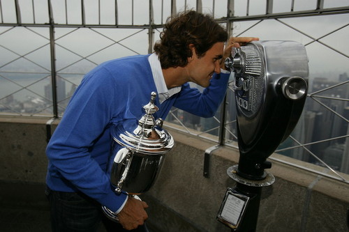  Federer in NY 2009