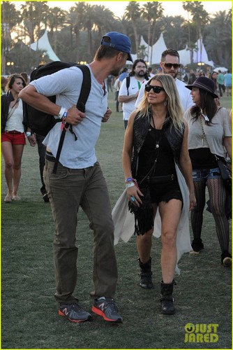  Fergie and Josh Duhamel: Coachella jour Three