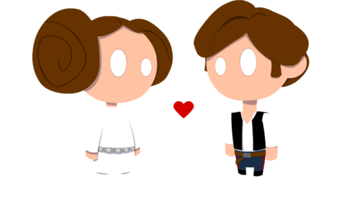  Han and Leia Dollz
