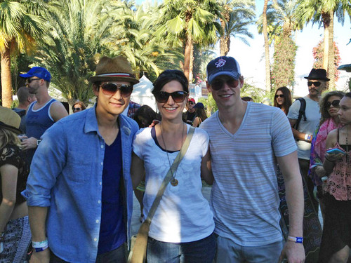  Harry, Sonya English and Chord at Coachella
