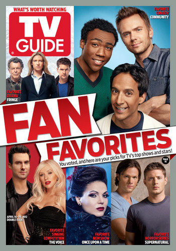  Jared Padalecki on the cover of TV Guide Magazine