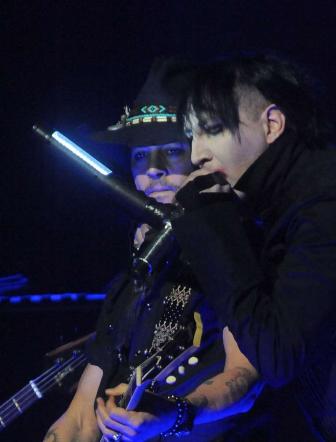  Johnny Depp & Marilyn Manson Rock Out in Los Angeles