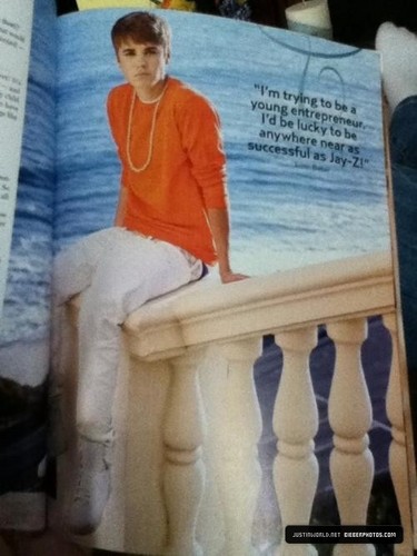  Justin in US Magazine