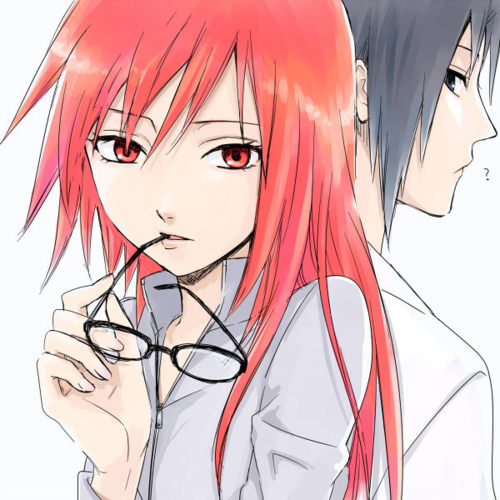  Karin and Sasuke