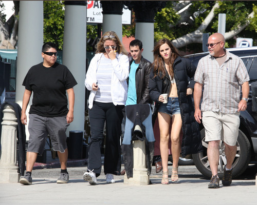  On the Set of The Bling Ring - April 12, 2012