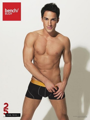 Outtakes from Michael Trevino's photoshoot for Bench Body