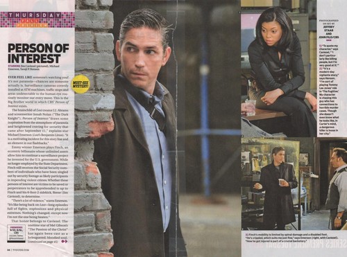 Person of Interest || TV Guide Scan