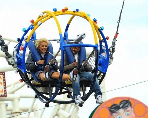  Rita Ora - Enjoying Herself At Coney Island - April 11, 2012
