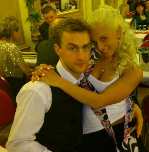  Roman Jebavy with girlfriend