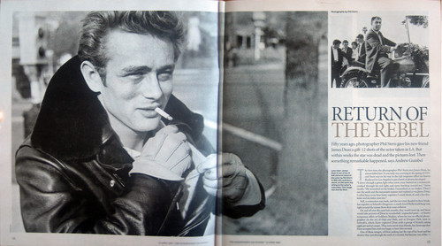  The Sunday review James Dean 記事
