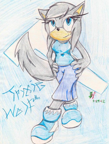  Trixie the wolf ((Gift for SaraTheDog ))