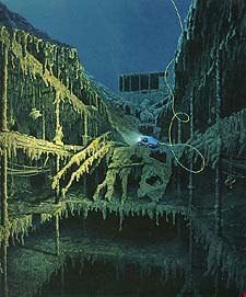  Underwater grandstair case