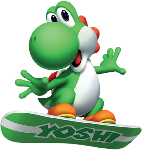  Yoshi snowboard