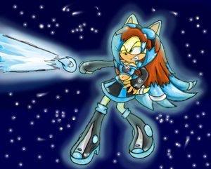 cassy as a shooting star