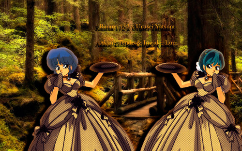  (Ranma 1/2 x Urusei Yatsura) Akane Tendo and Invader Lum