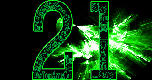 21 বন্দুক Green দিন