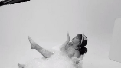  Ariana Grande - Bubble Bath Photoshoot 2012