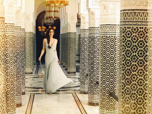 Cansu Dere in Morocco for Elle magazine Turkey