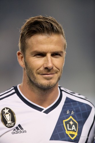  David Beckham New Hairstyle 2012