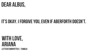  Dear Albus