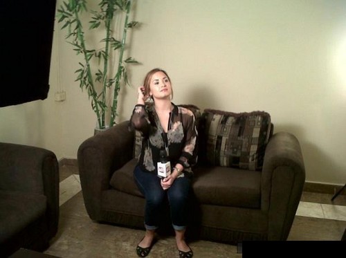 Demi - MixTv Interview in Panama City - April 12th 2012