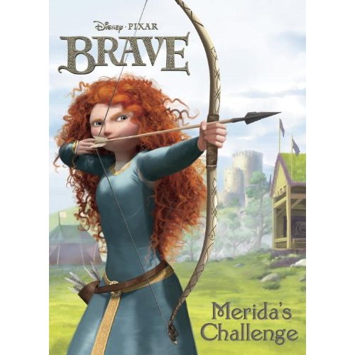  Disney Pixar Brave کتابیں and PC videogame cover