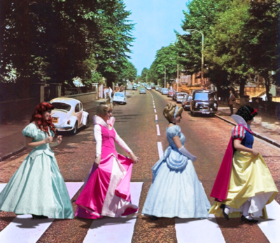  डिज़्नी Princess Abbey Road