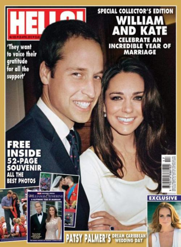  Duchess Catherine and Prince William (One سال Later)