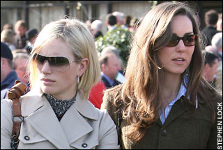  Duchess Catherine and Zara Phillips