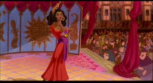  Esmeralda's red dress