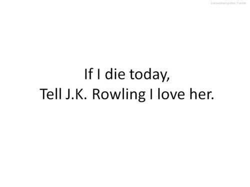  If I die today...