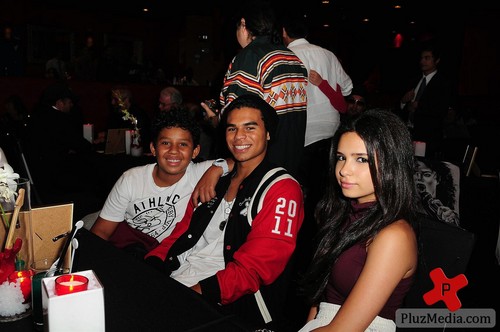  Jermajesty, Randy Jackson Jr and Layann at the paradise live theater