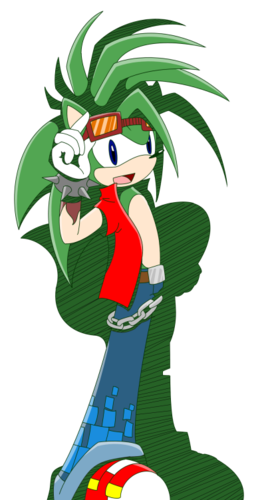  Manic the hedgehog Sonic Riders Style picture 2