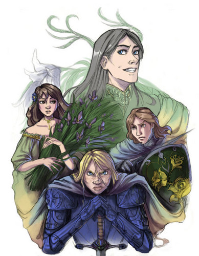  Margaery, Renly, Loras & Brienne